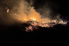 Impressionen vom Biikefeuer in  Goting