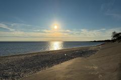 Sonnenuntergang am Strand