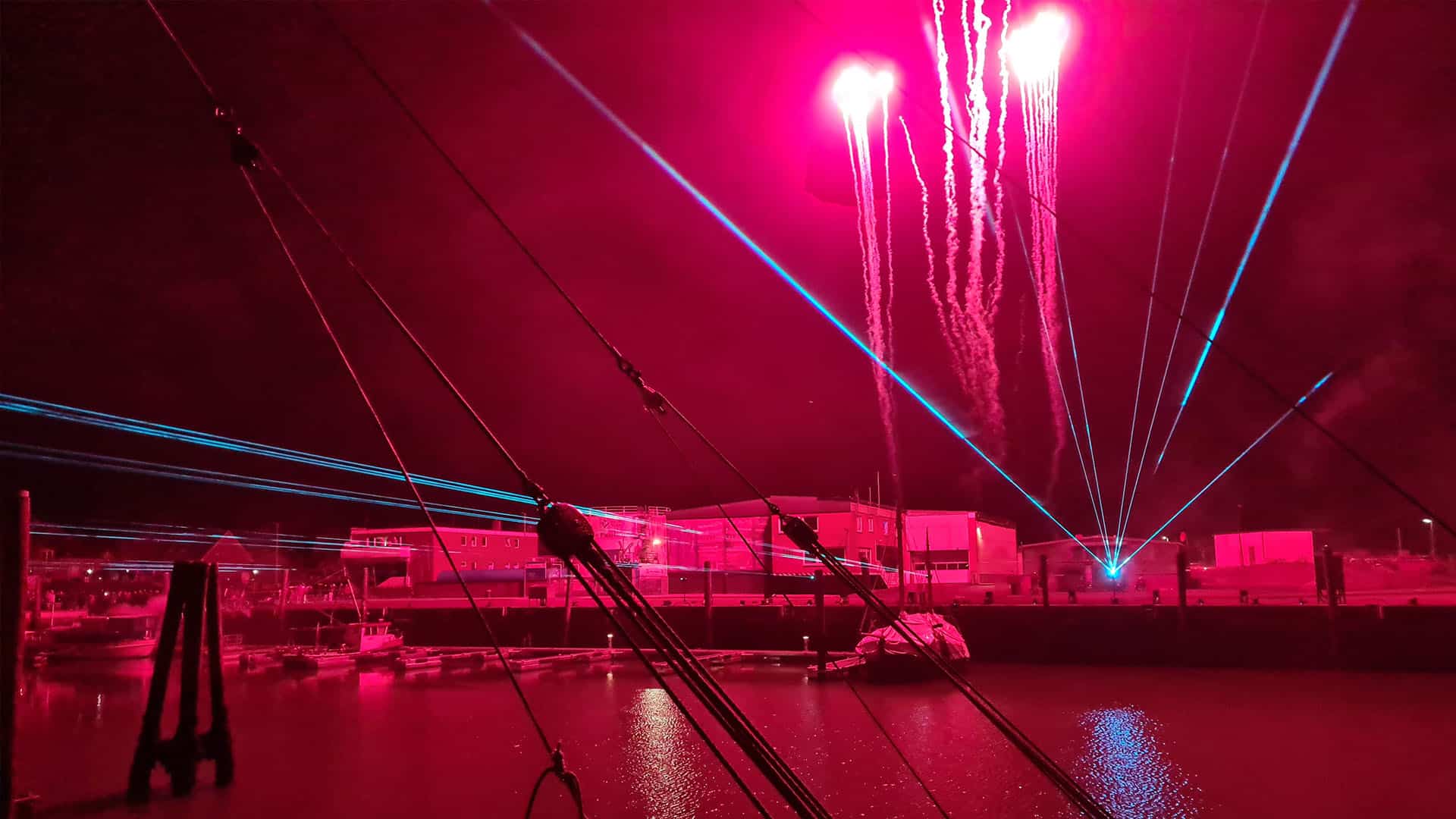 Ostern auf Föhr - Die Bildergalerie zur Lasershow 2024